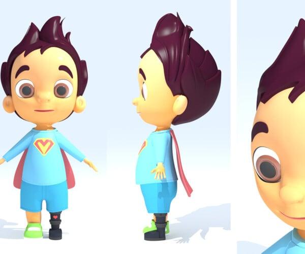 ArtStation - Super Boy M | Resources