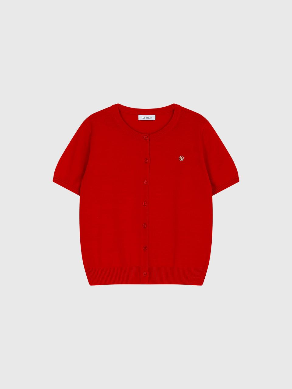 [EXCLUSIVE] 다니엘라 니트 가디건 세트_레드