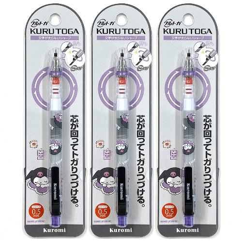 [샤프] 산리오 쿠로미 쿠루토가 샤프 0.5mm (투명바디) 2탄