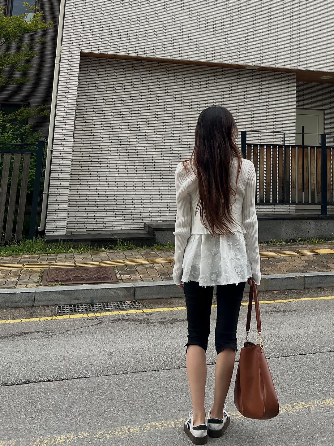 Pattern Bustier Blouse - 패턴버전 추가