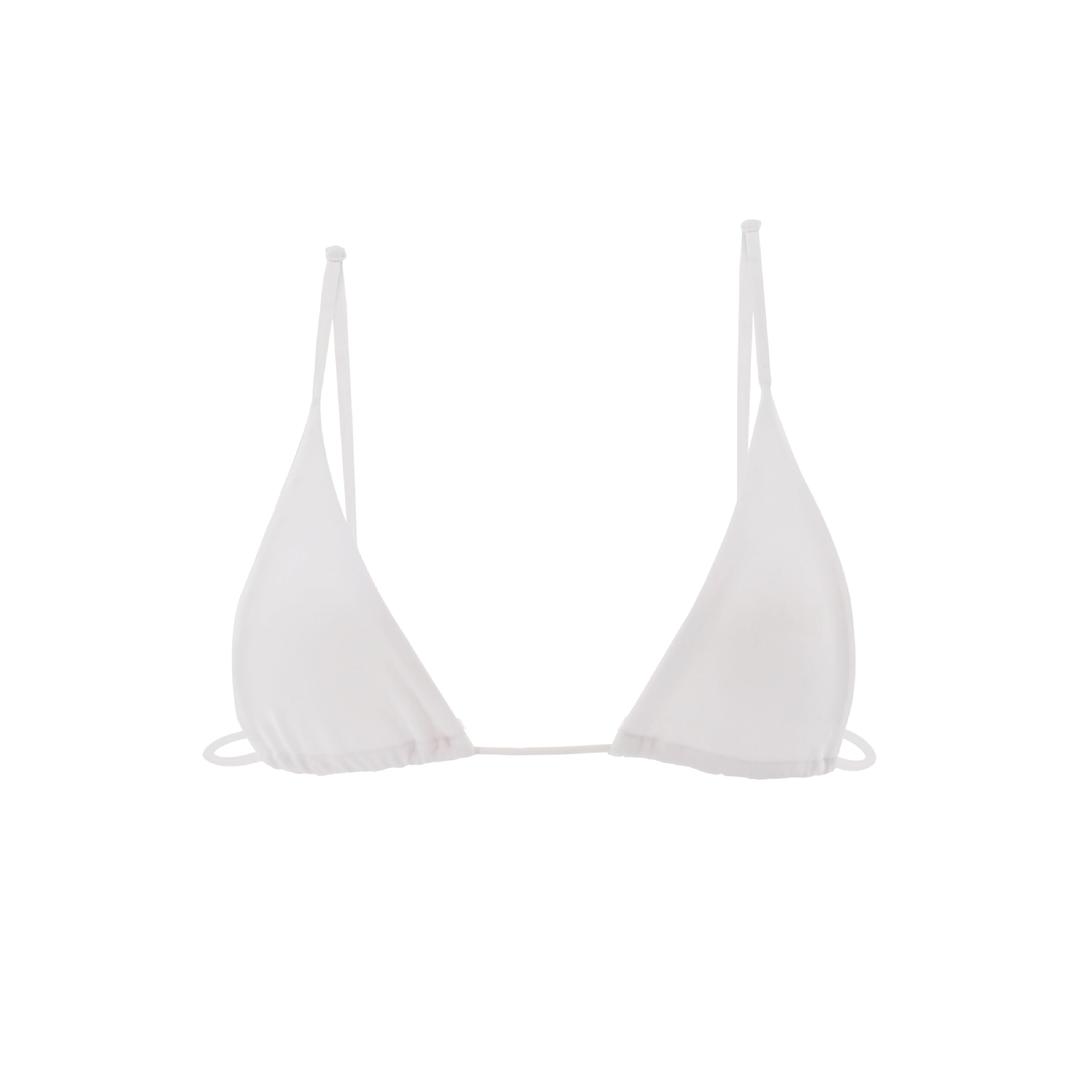 Swim Triangle Top Ivory