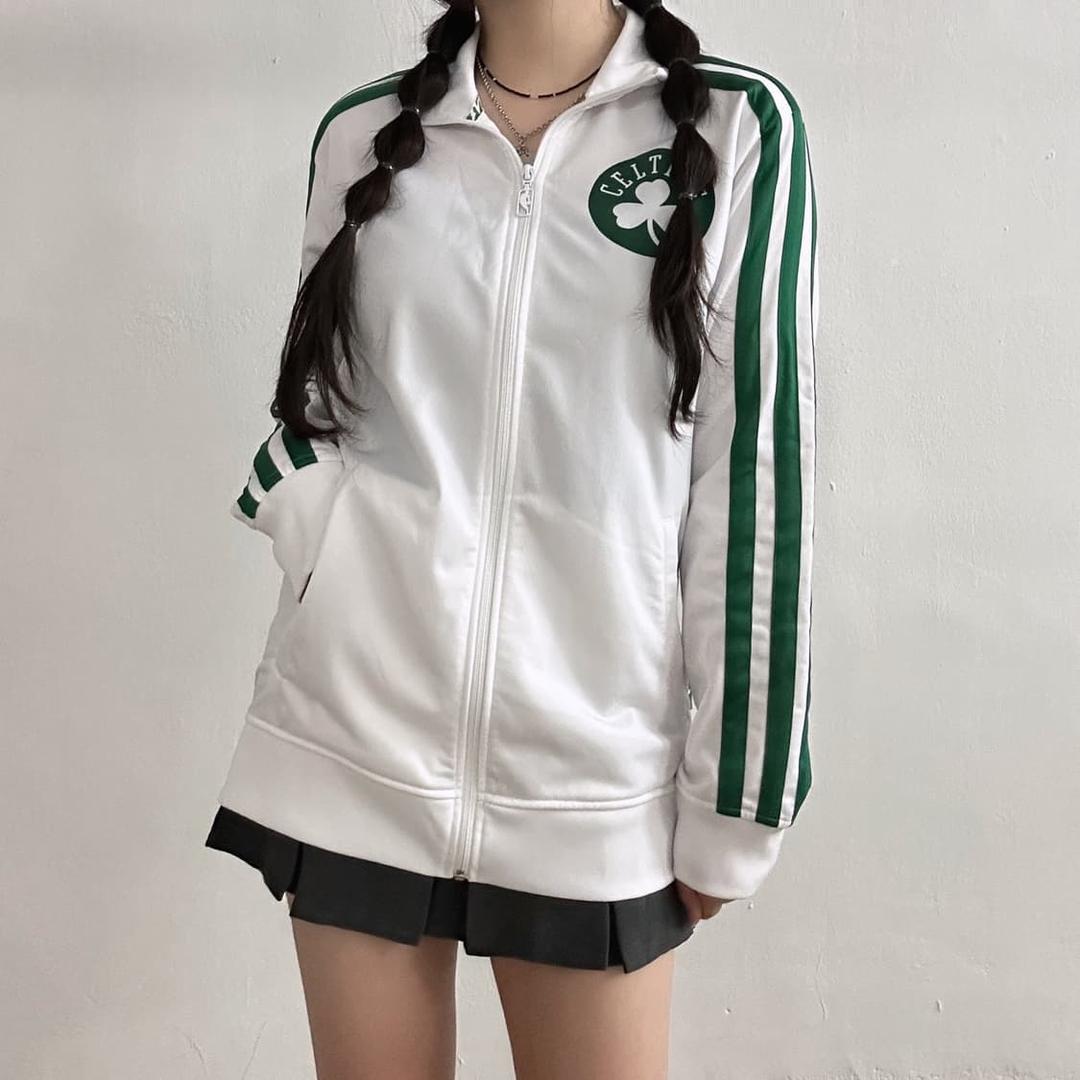 (XL) 아디다스 보스턴 셀틱스 화이트 져지 | 후루츠패밀리
