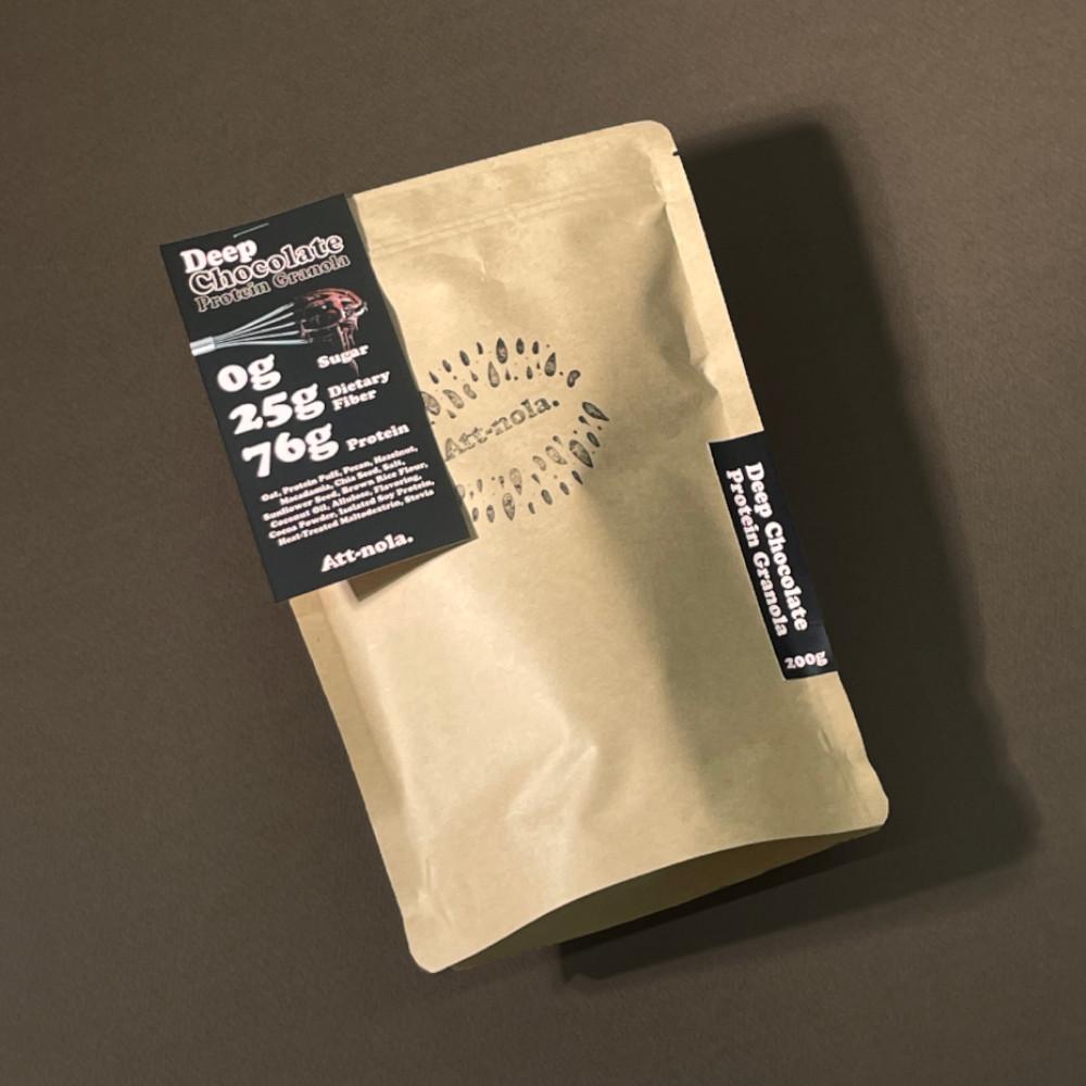 애트놀라 프로틴 수제 그래놀라 무설탕 저당 단백질 시리얼 황치즈 초코 당뇨간식 200g