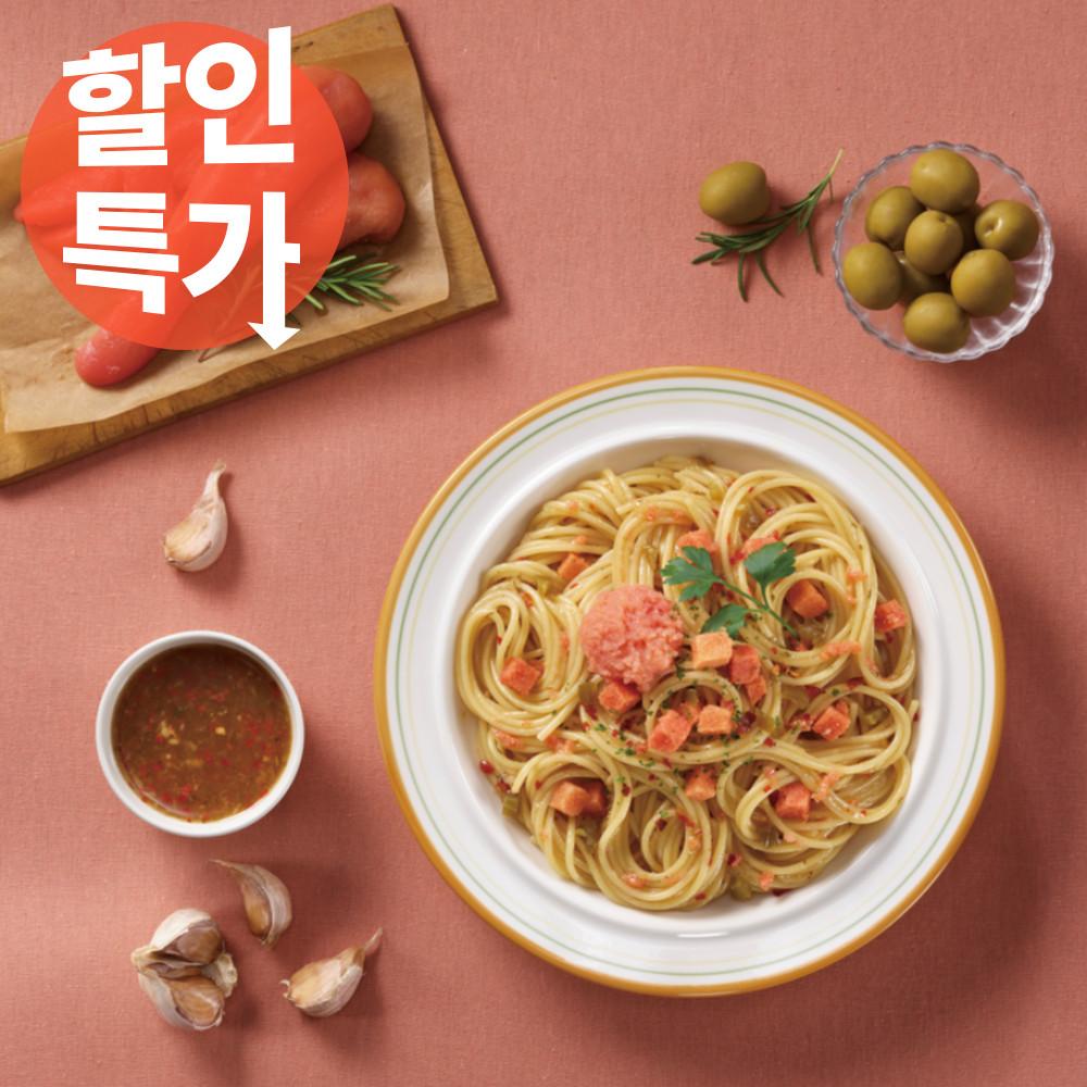 (이벤트) 시아스 파스타 명란오일 2봉 + 칠리라구 2봉 외 골라담기 [원산지:상세설명에 표시]