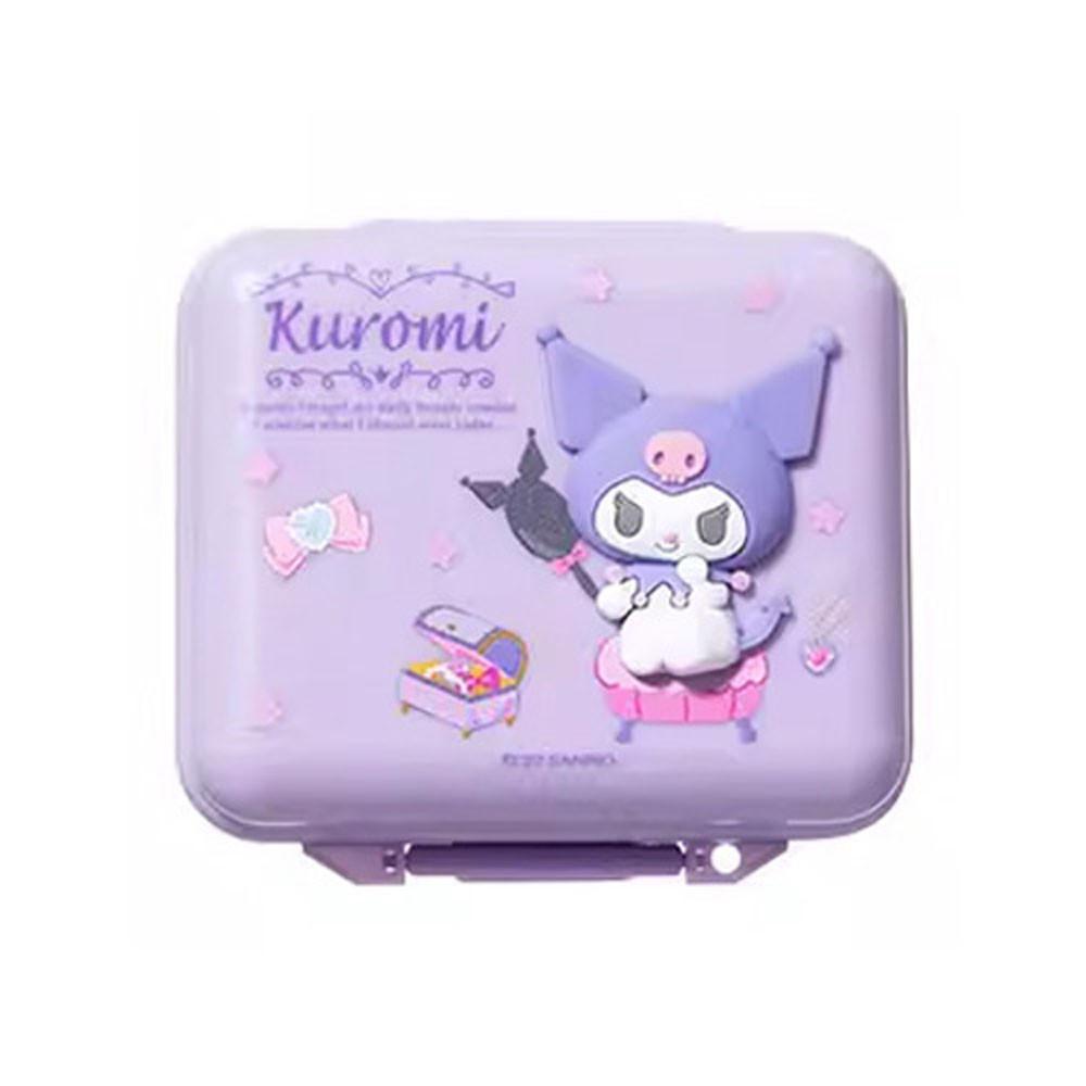 산리오 약케이스 휴대용 미니 약통 다용도통 - 쿠로미