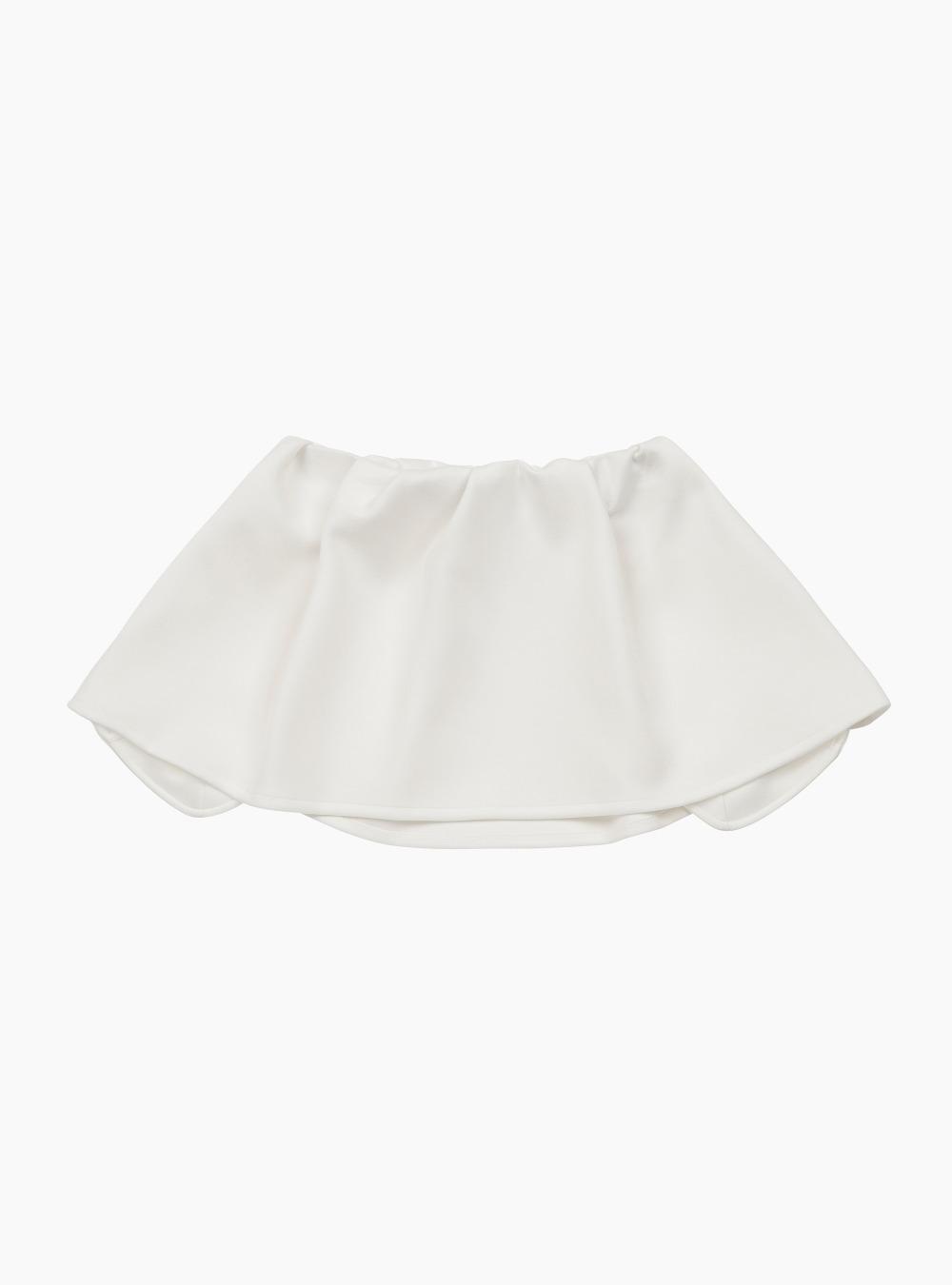 NEOPRENE BABY SKIRT (WHITE)