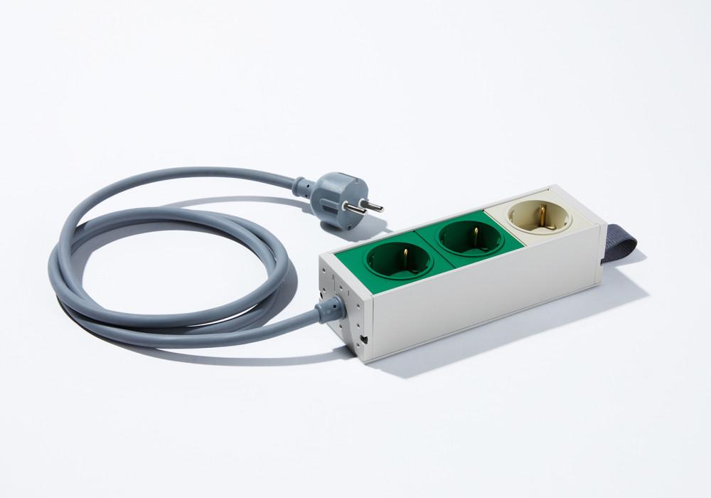 LLS CAMPER GREEN (3-SOCKET) 1.5m : LLS