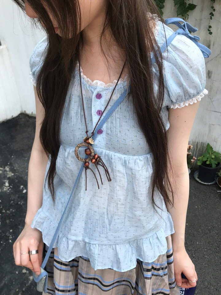 wood hippie necklace