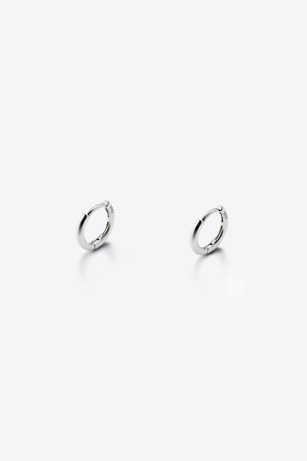 Line Hoop Earrings