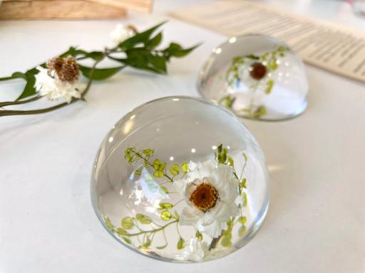 🌿책덕후🌿일리우 플라워문진C 크리스탈 문진 오브제