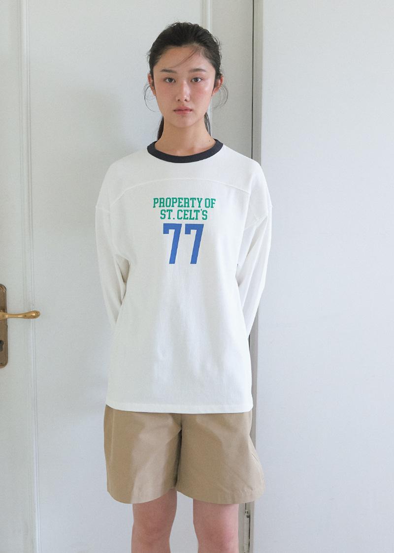 ST.CELT'S 풋볼티 [오프 화이트]