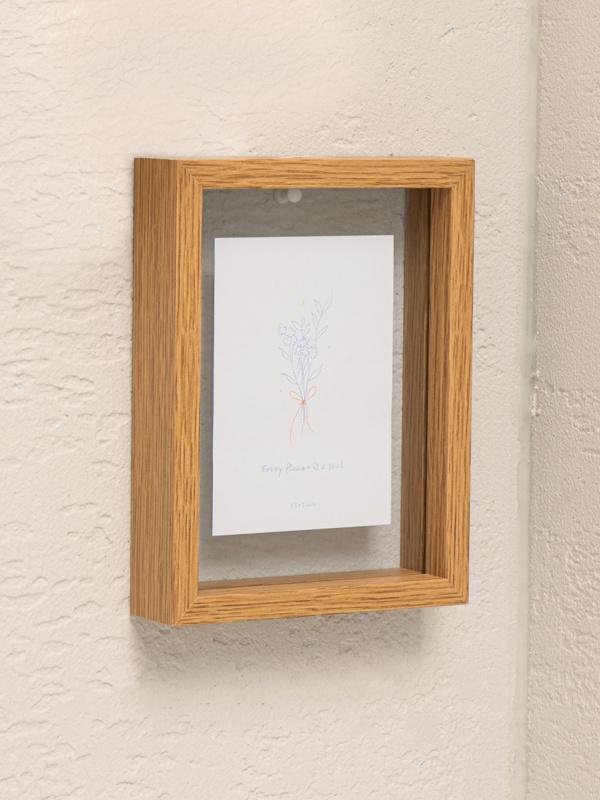 모던 스탠딩 유리 인테리어 액자 3.5 X 5인치