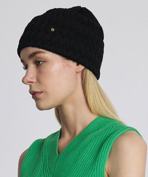 CROWN NET BEANIE / M ORIENTAL / BLACK
