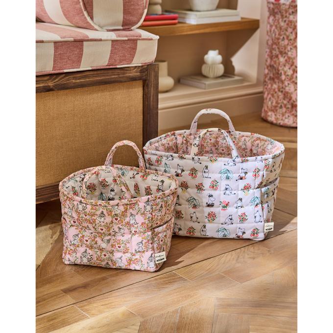 [CATH KIDSTON] 퀼티드 스토리지 백 2개 세트 - 무민 번치