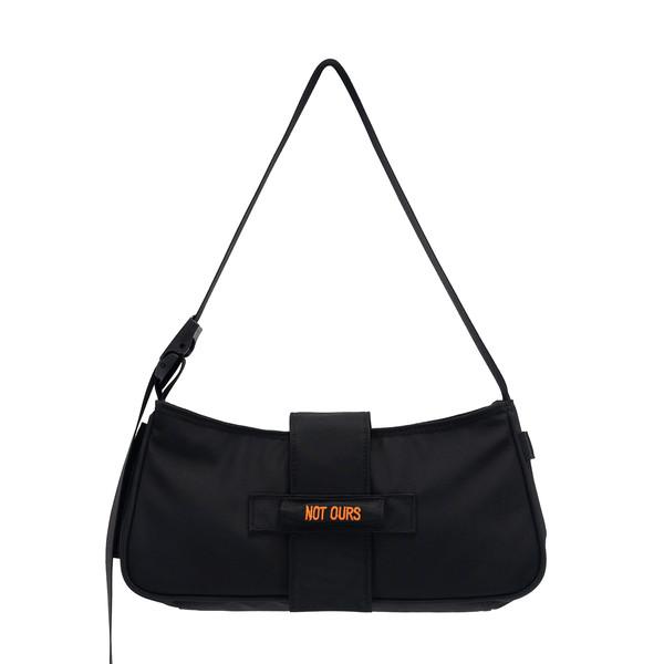 Recycled nylon utility mini bag | Black