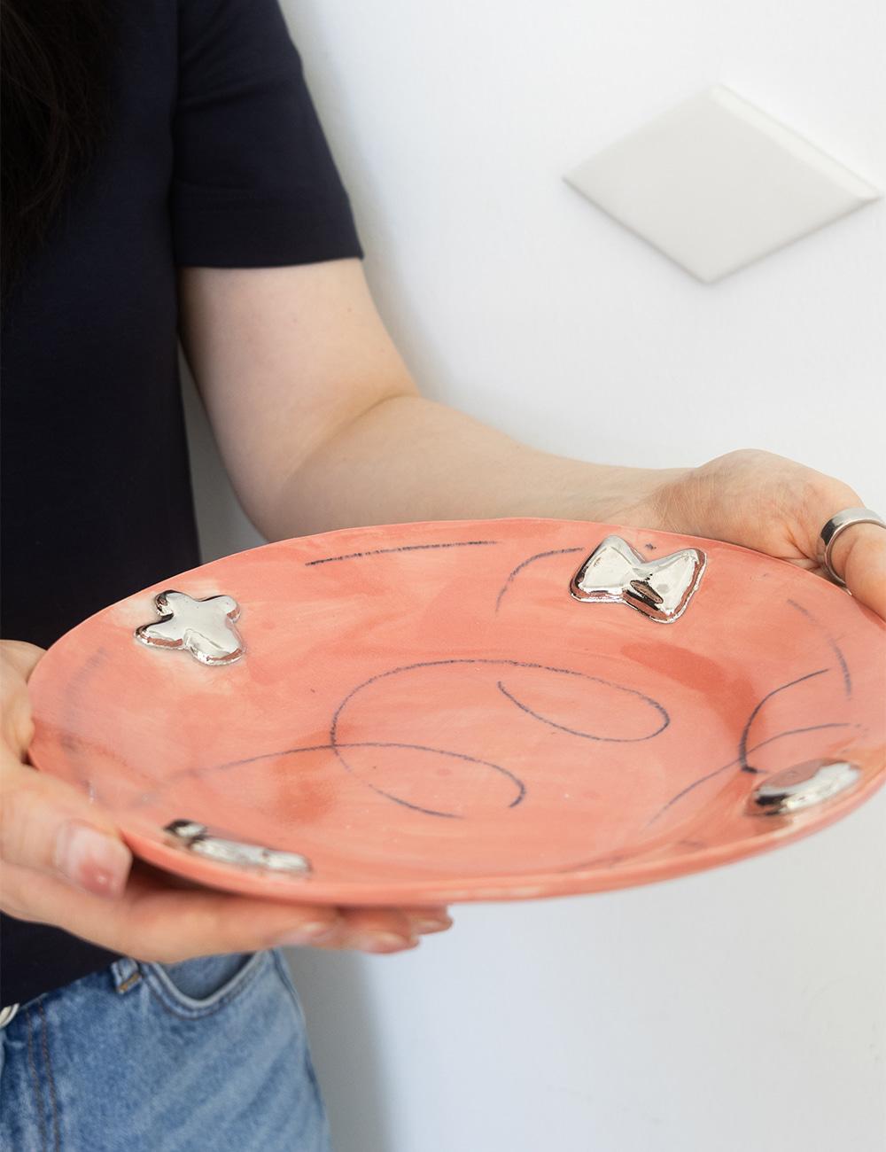 [Azuma Eri] Platina Point Plate (2colors)