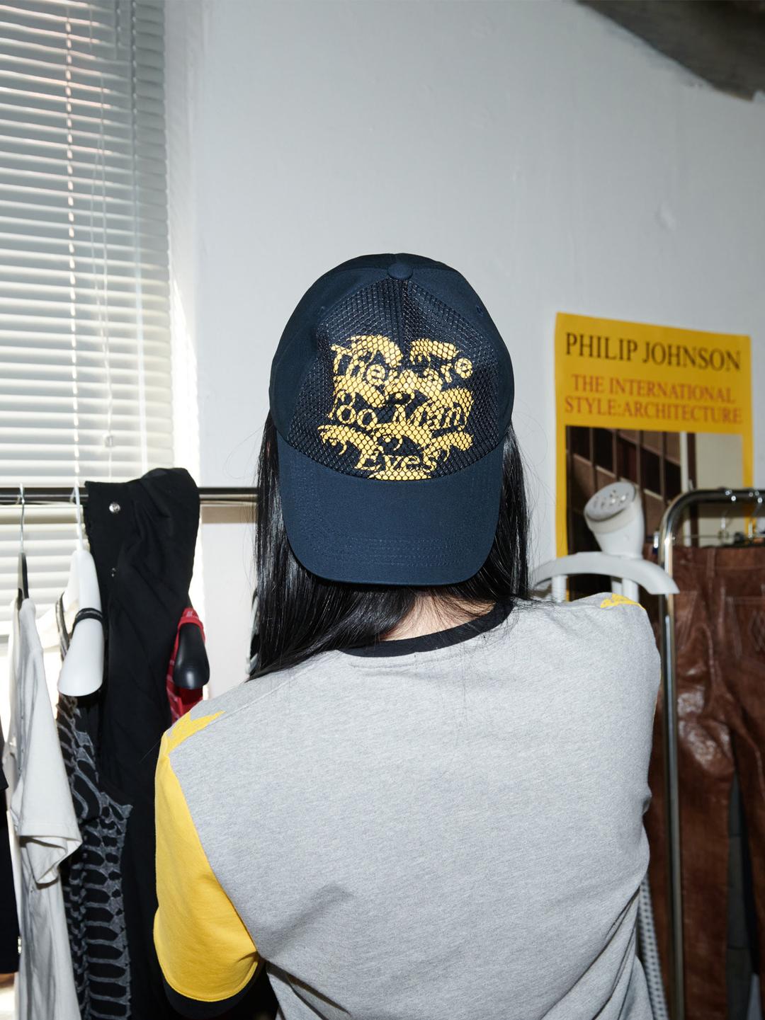 Iseot Overmesh Cap_Navy