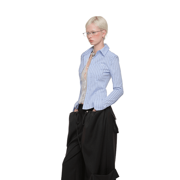 1JINNSTUDIO Work Pants Multi-Pocket Long Pants