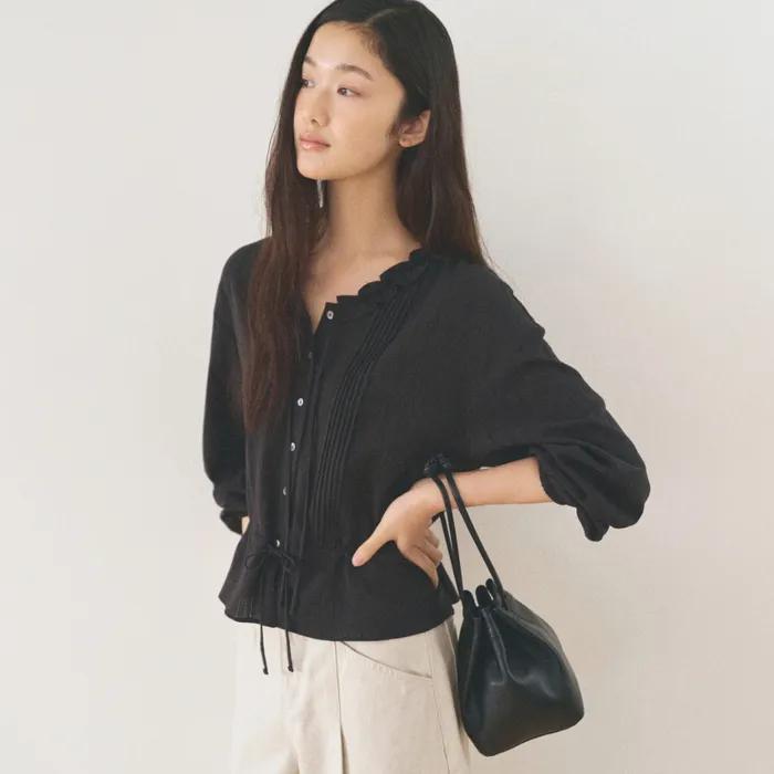 TINNY BUCKET BAG_BLACK