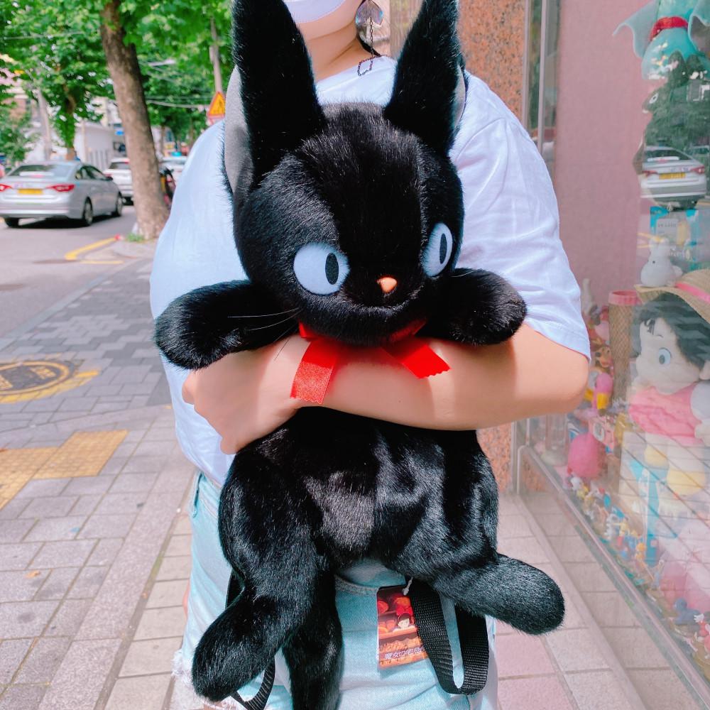 [지브리 정품] 마녀배달부 키키 지지 배낭 백팩 인형가방 귀여운가방