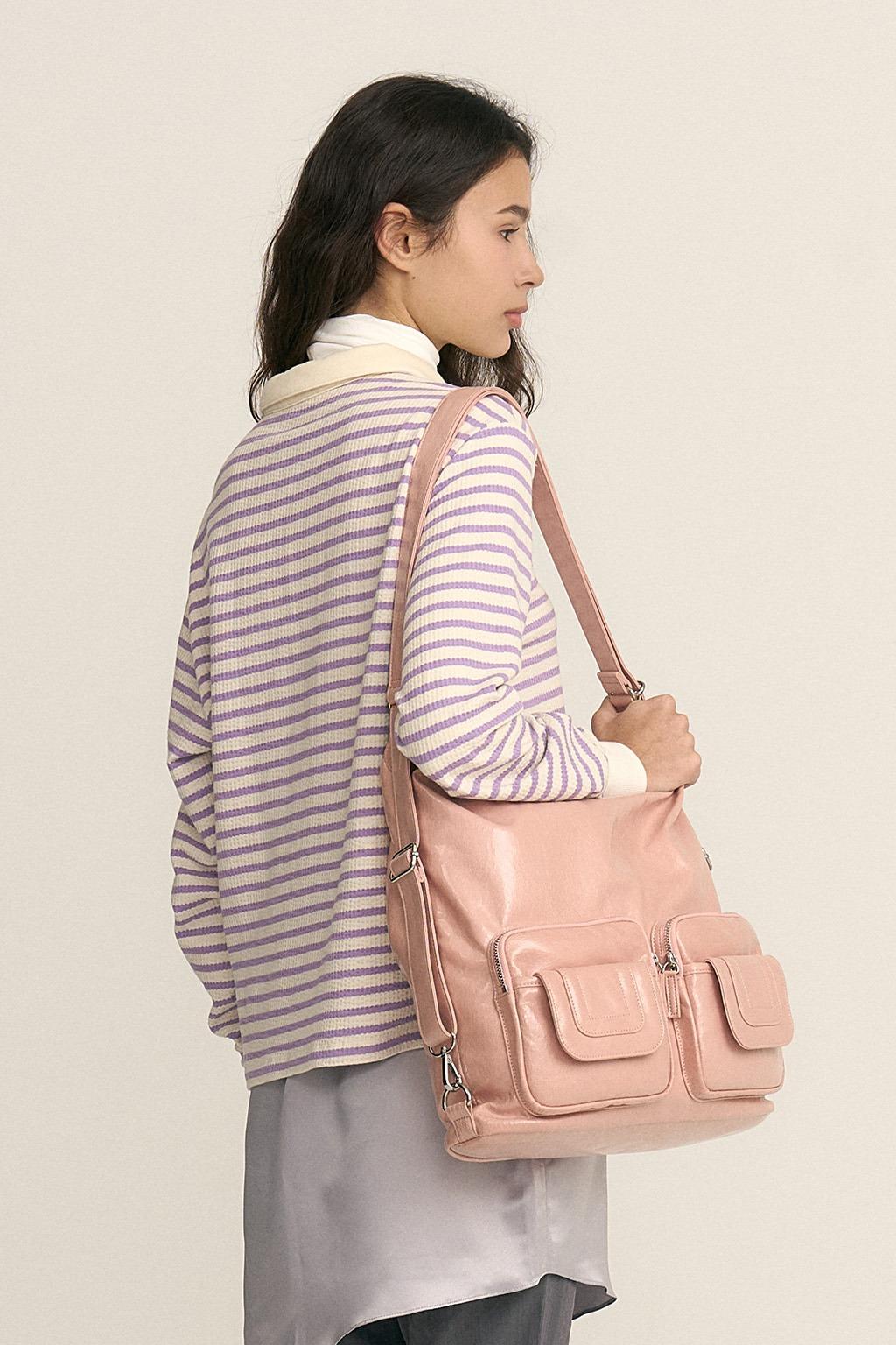 3 Way Pocket Bag Pink