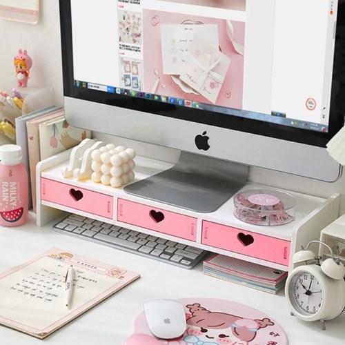 뚝딱 모니터 받침대 5type DIY 데스크랙 책상 정리 연필꽂이 데스크