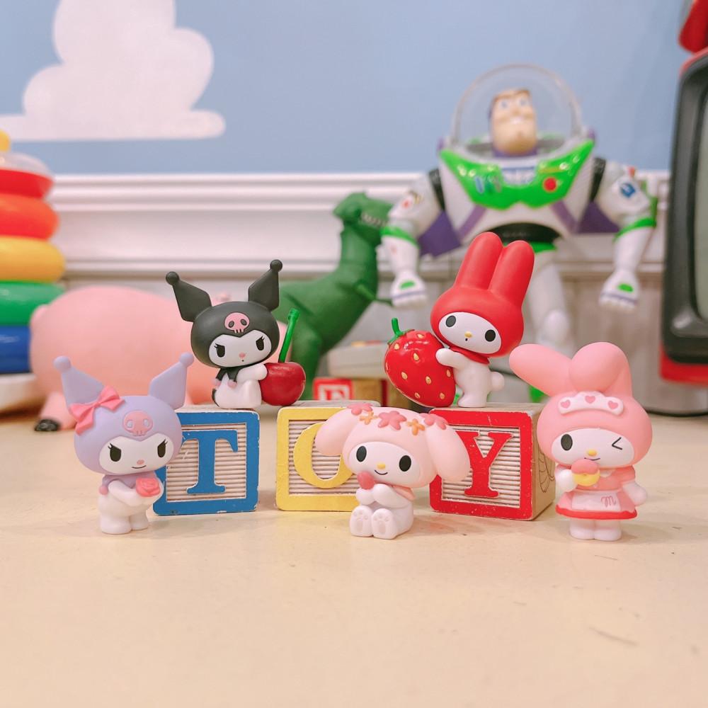 [캐릭터선택]쿠로미 마이멜로디 산리오 마이컬러 피규어 / 가챠