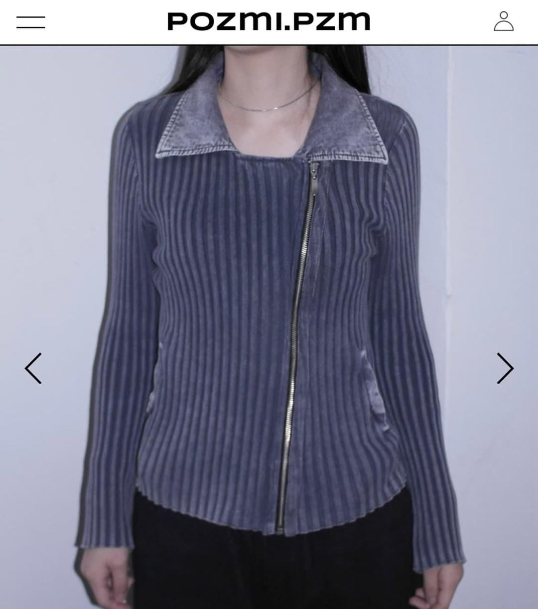 포즈미) Fou Foret 집업 탑 | 후루츠패밀리