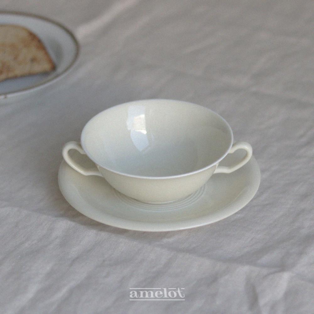 [중고] 1960s 후첸로이터(Hutschenreuther) 수프 그릇 (1p)