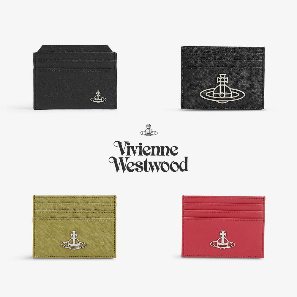 비비안 웨스트우드 ORB 가죽 카드홀더 7종 22FW