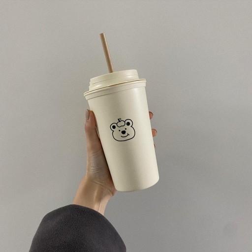 밍곰이 이중 리유저블 텀블러🧸