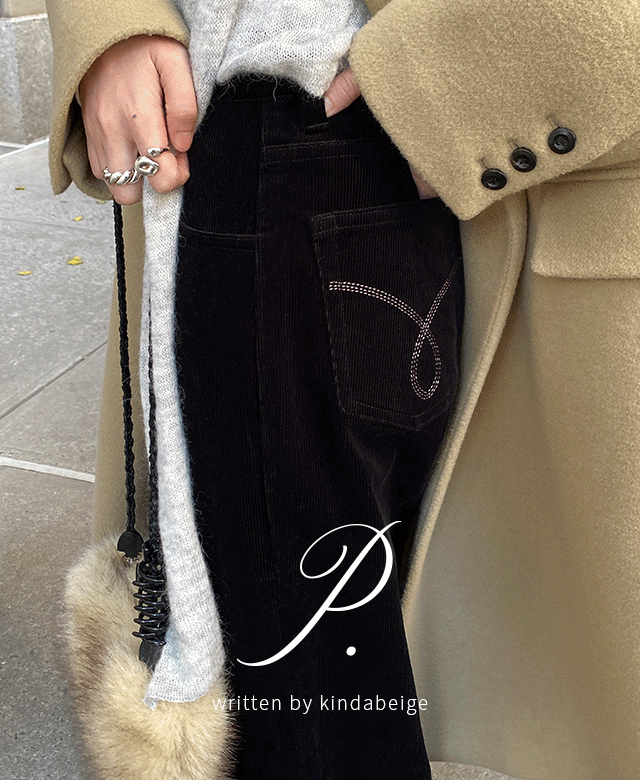 킨다베이지 [page] 랄프 클래식 코듀로이 스티치 팬츠 (3color)(*숏·베이직·롱/XS-L)