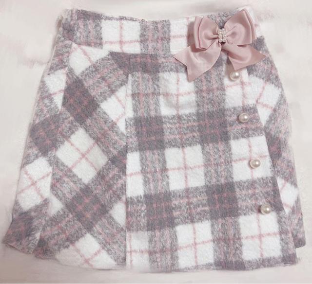 PIUM ハートボタンティアードリブワンピース - 위시버킷