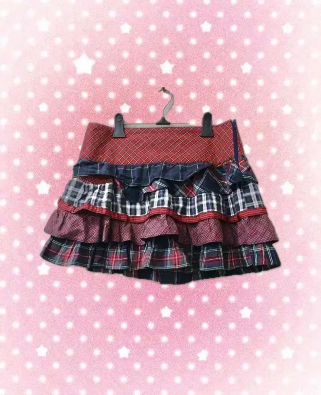 polo 폴로 랄프 로렌 빈티지 펑크 캐캐체 미사 스커트 | 후루츠패밀리