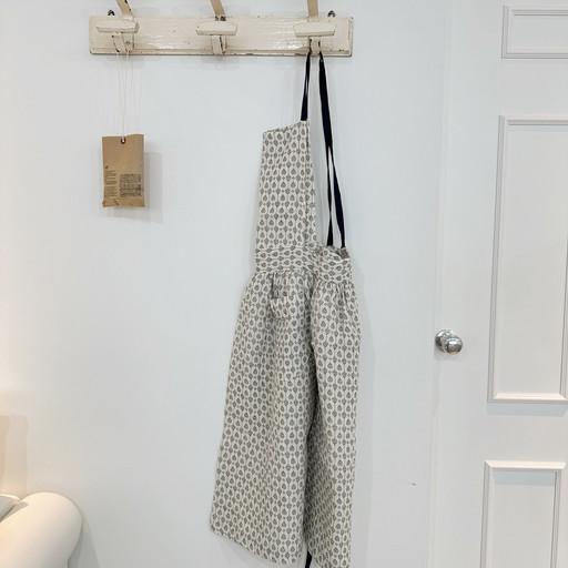 오리엔탈 이중거즈 원피스 앞치마