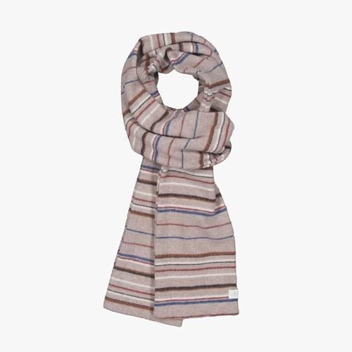 Multi Stripe Muffler (Beige)