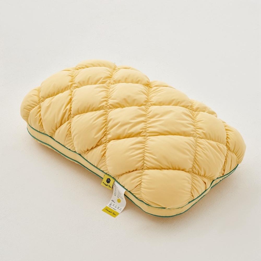 별별띵 울트라 소프트 파인애플 메론빵 꿀잠 누빔베개 목보호 항균 진드기방지 폭신한 쿠션감