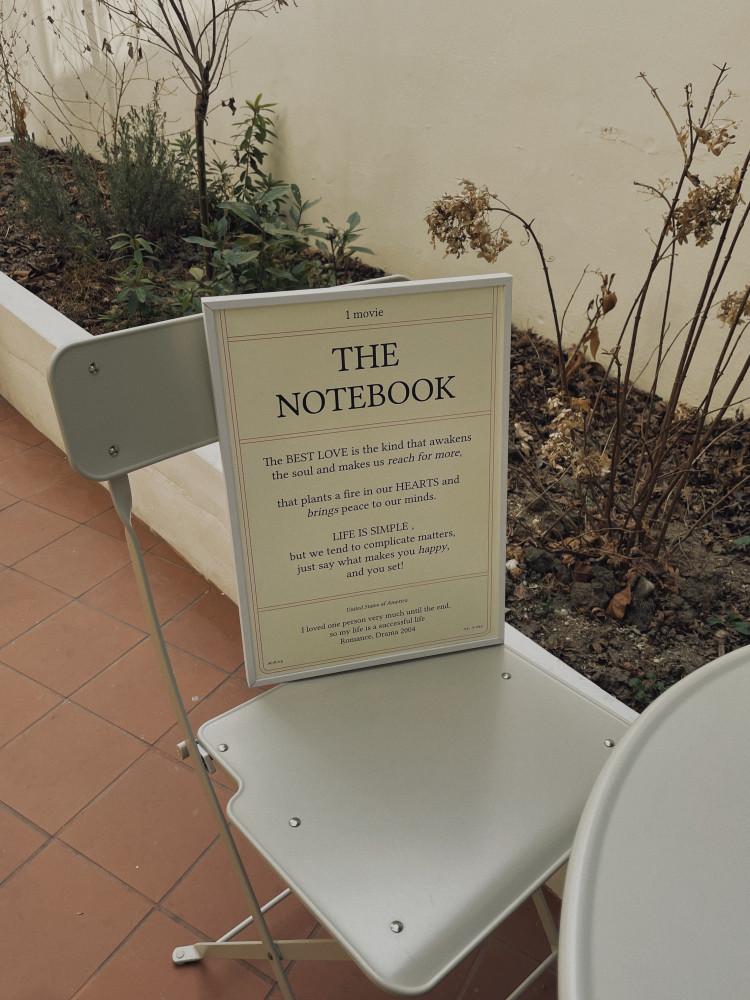 The Notebook 포스터 / 프렌치 무드 거실 인테리어 대형 아트포스터