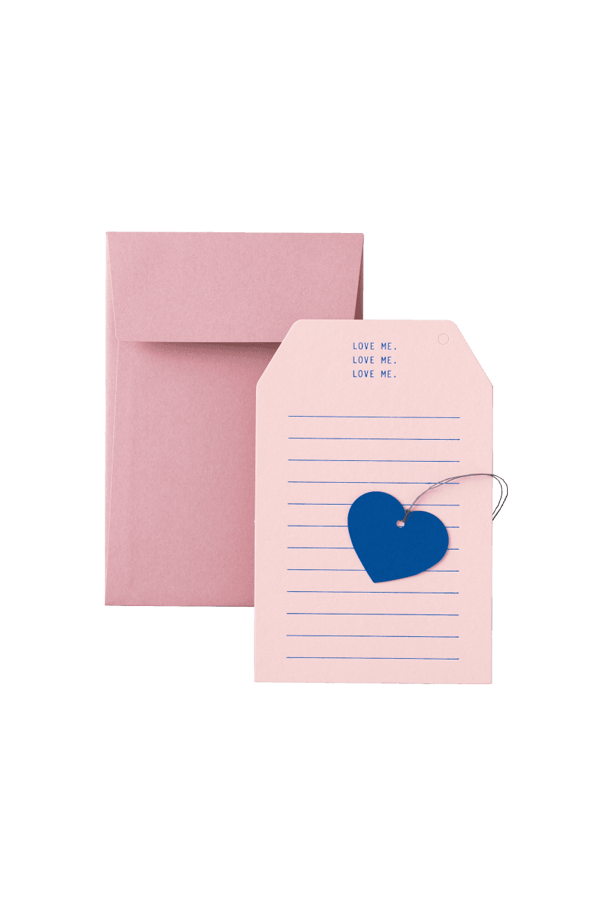 Message card Love me