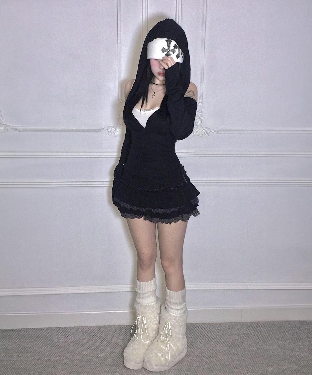 Snug Off Hoodie (3colors)