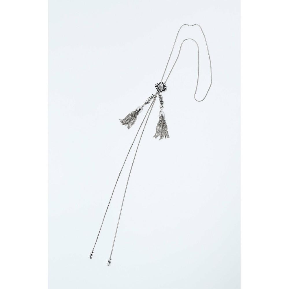 토가 비즈 프린지 루프 타이 Beads fringe loop tie 일본 브랜드