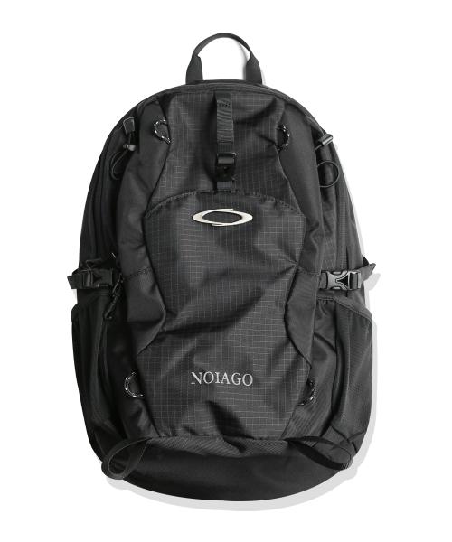 ●NOIAGO● Multi Logo Backpack Black NOI1090 MUSINSA | NOIAGO NOI1090 Multi-logo backpack (black)