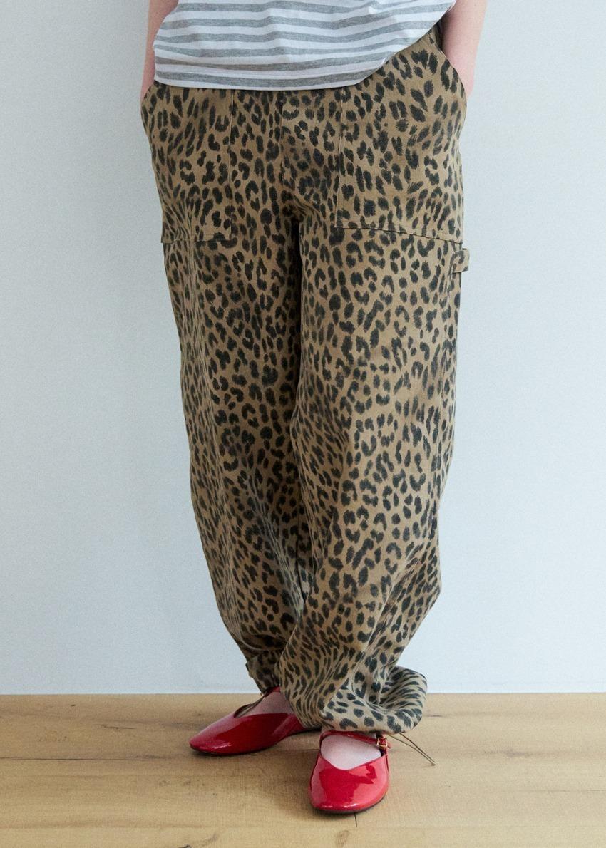 Kiki cargo pants 2color 레오파드만 30일 예약배송