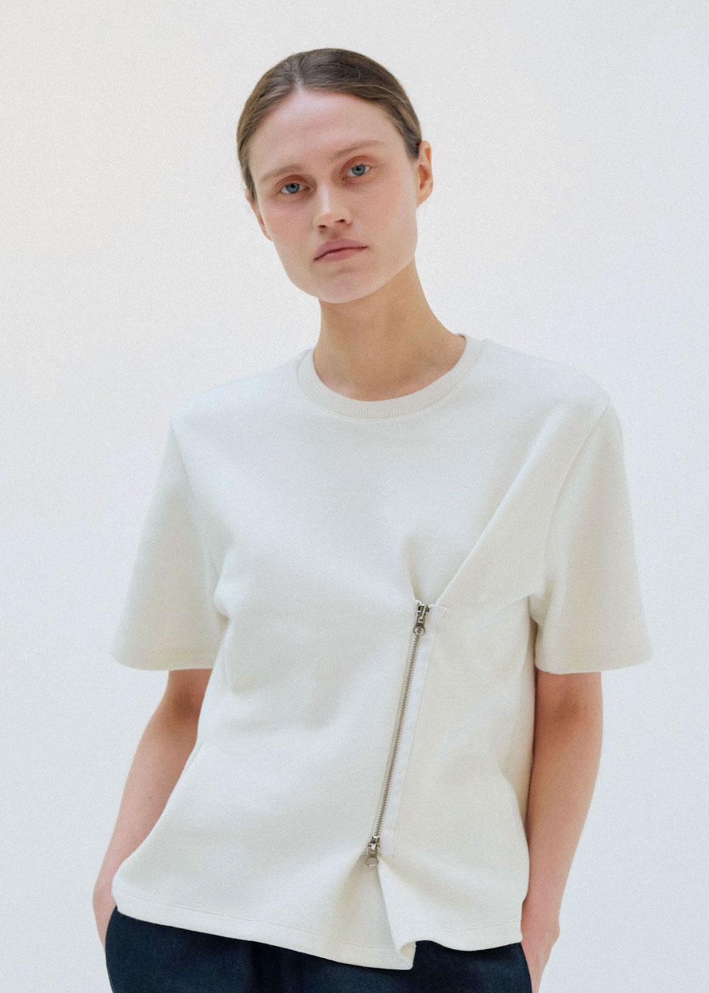 스트롱 지퍼 스웨트셔츠 (3컬러)