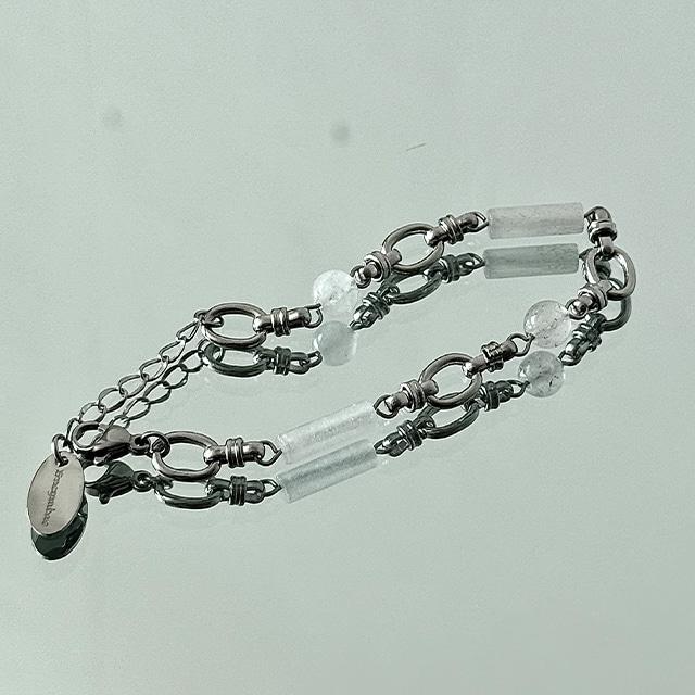 그레이마인 [NMIXX 규진] white bean bracelet