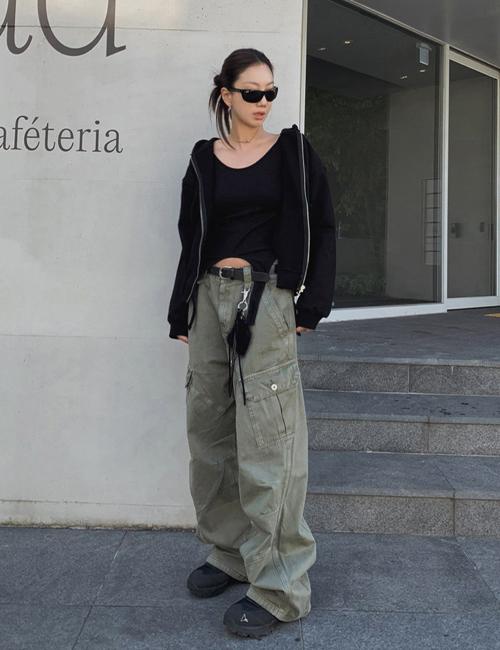 올슨 washing cargo pants