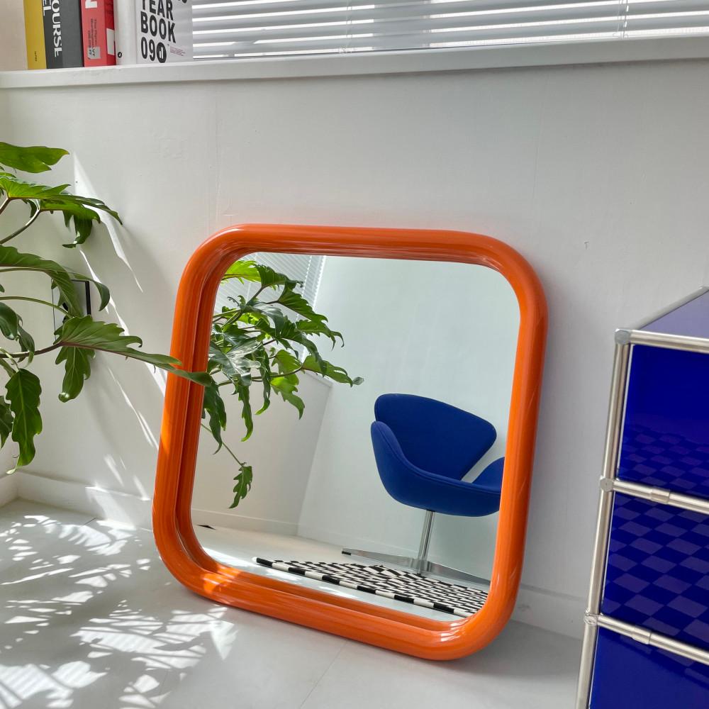 하우스온 볼드프레임미러 Orange