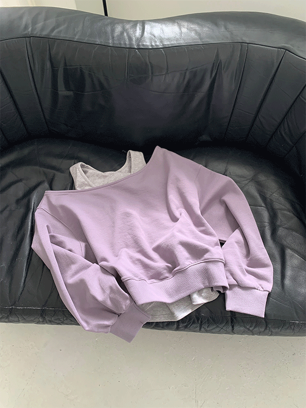 리넨느 softy layered mtm (soft purple)
