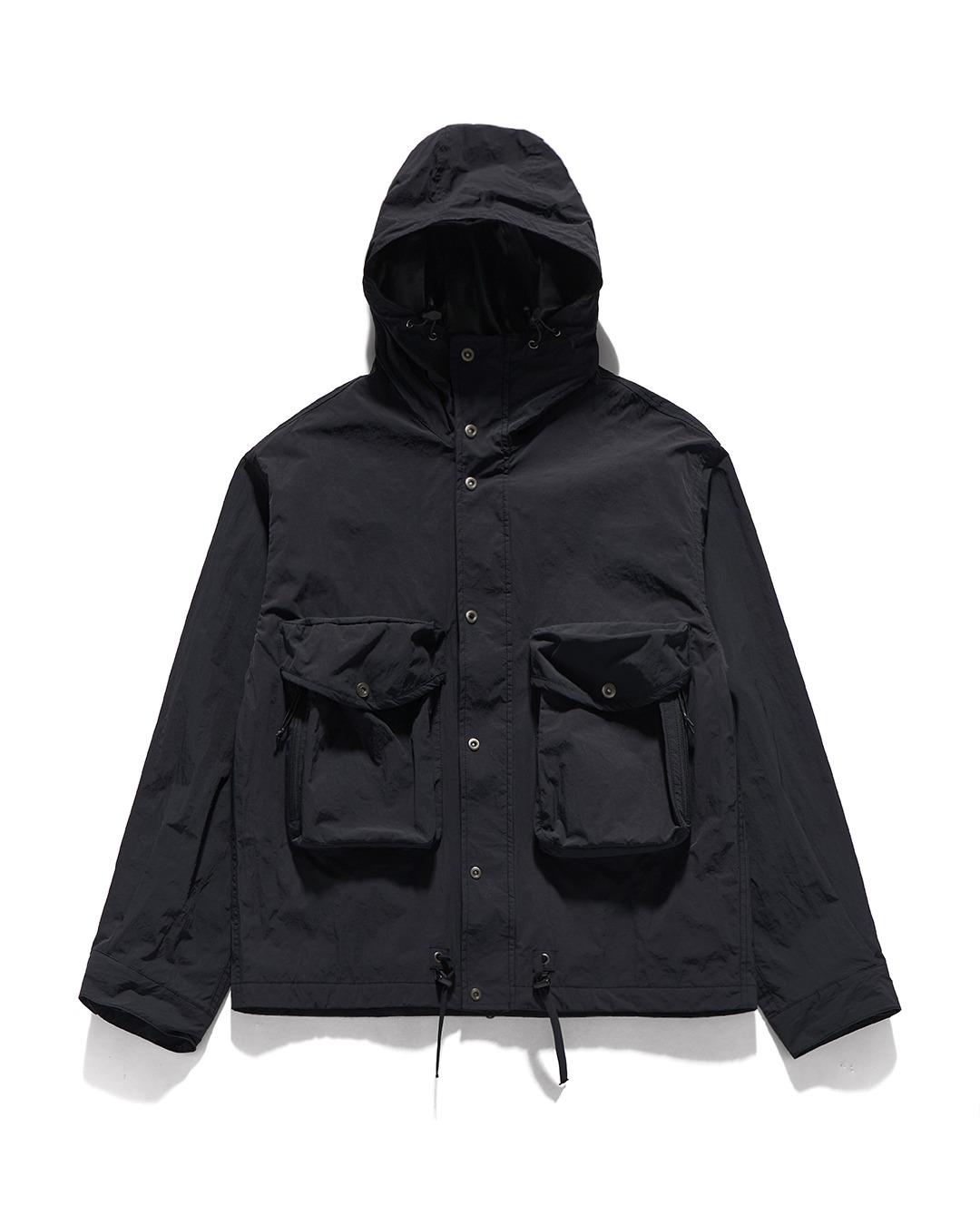 FISHERMAN SHORT PARKA / BLACK