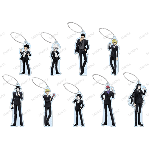 [26년 03월 발매] 헌터X헌터 헌헌 굿즈 아르마비앙카 수트 전투 후 시리즈 빅 아크릴 키링 키체인 9종 선택 구매